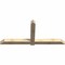Ekena Millwork Eugene Rough Sawn Timber Gable Bracket, Douglas Fir, 96"W x 44"H x 6"D x 6"F, 11/12 Pitch GBW096X44X0606EUG00RDF - alternate 3